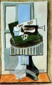 Nature morte devant un fenetre 4 1919 cubiste Pablo Picasso
